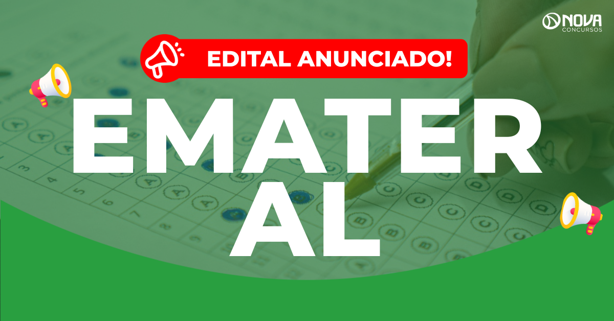 Concurso Emater AL: Edital anunciado! 40 vagas!
