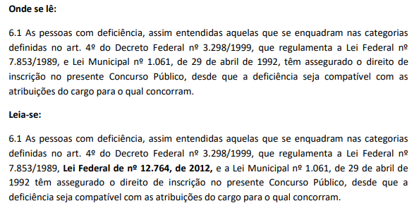 Concurso PGM Niterói RJ: Edital passa por retificação. Confira o que muda! 1 retificação pgm niteroi