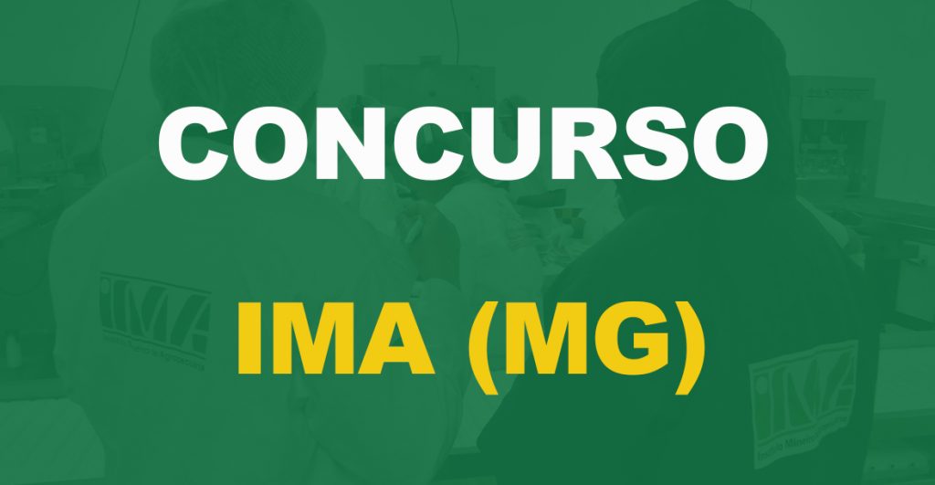 Concurso IMA MG: Edital publicado. 132 vagas de níveis médio e superior!