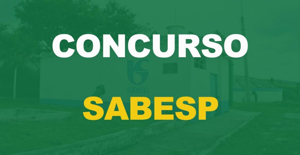 Concurso Sabesp: FCC é a banca. Edital a qualquer momento!