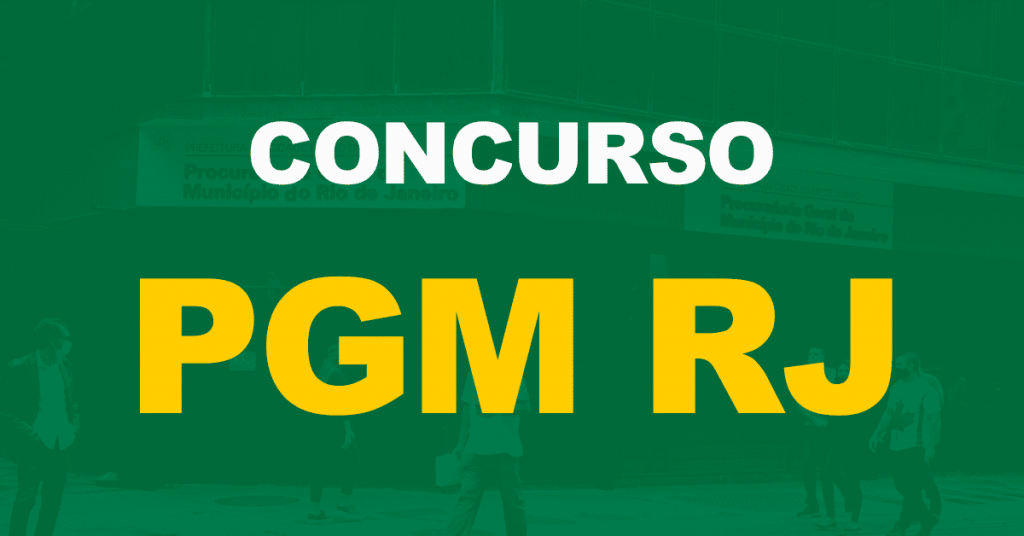 Concurso PGM RJ: Comissão formada. Edital para área de apoio e procurador!