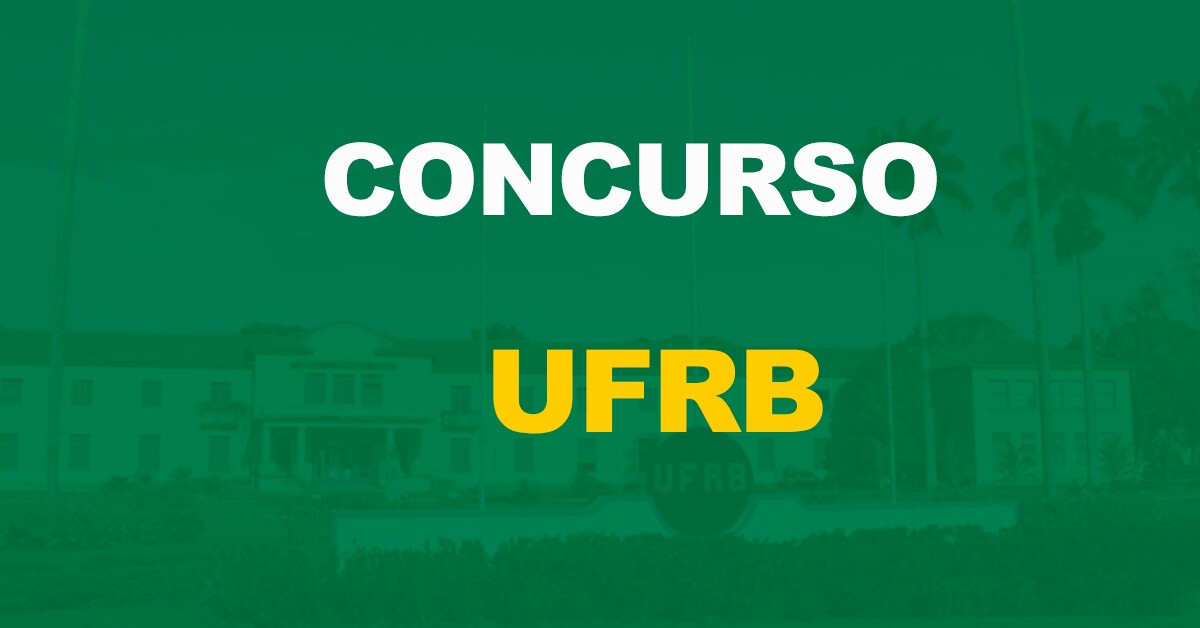Concurso UFRB: Instituto AOCP é a banca. Edital iminente!