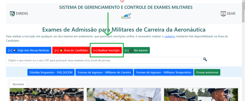 Concurso EPCAR 2024 inscrições abertas: Saiba como participar! 1 primeiro passo