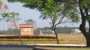 fotografia da entrada da ufg