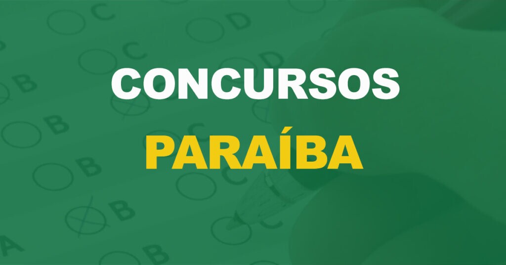 Concursos PB: Editais autorizados com 2.380 vagas. Confira os órgãos!