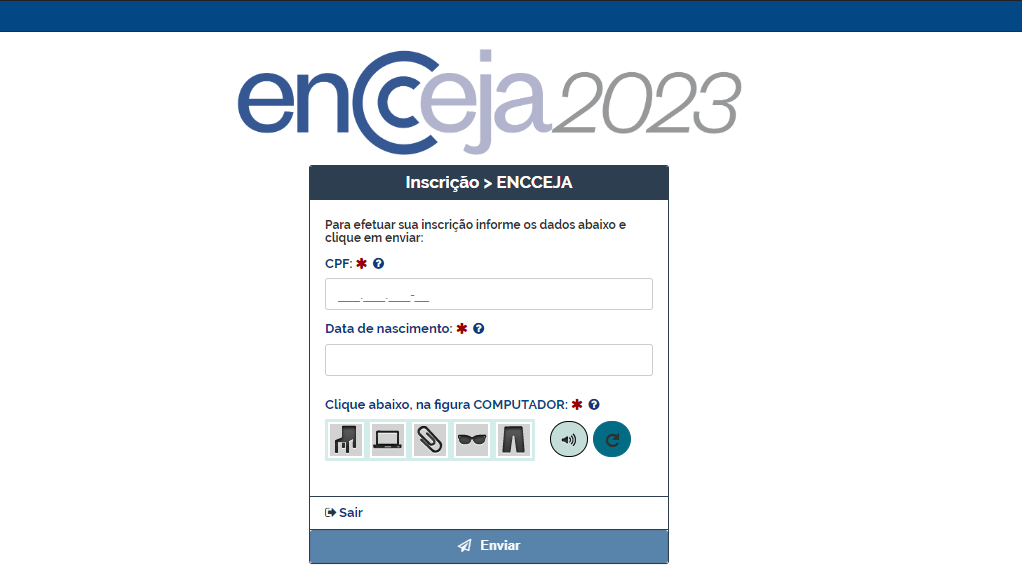 Encceja 2023: Inscrições abertas. Confira o passo a passo de como participar! 2 inscricao 2023 primeira etapa