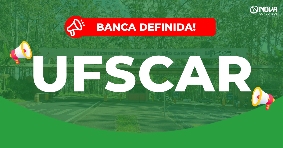 Concurso UFSCar: Banca definida! 282 vagas!