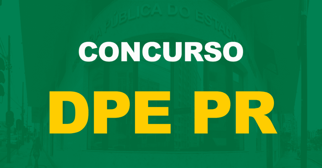 Concurso DPE PR: Edital publicado para níveis médio e superior. 710 vagas!