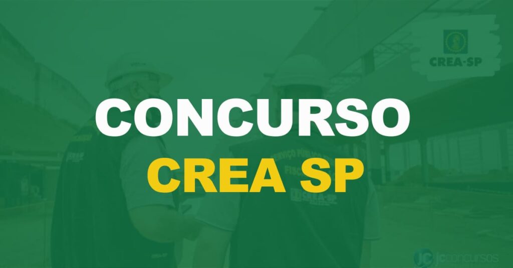Concurso Crea SP: Publicado edital com 60 vagas! Níveis médio e superior!