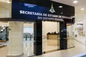 Fotografia da entrada da SEDF