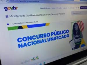 Site do Concurso Nacional Unificado