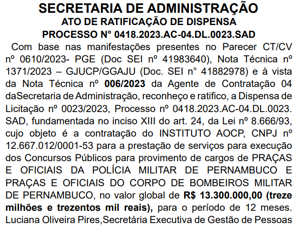 Concurso PMPE: Banca definida e com data de publicação do edital. Confira! 1 image 168