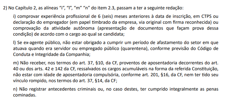 Concurso SPTrans: Com inscrições abertas, edital passa por retificação! 2 image 46