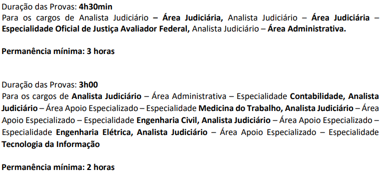 Concurso TRT SC-12ª região: Provas do próximo domingo (22) estão confirmadas? 1 manha