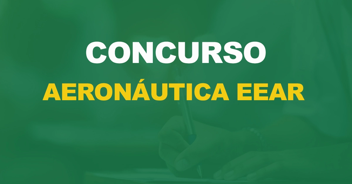 Concurso Aeronáutica (EEAR). Saiu novo edital para Sargento, nível médio. 169 vagas!