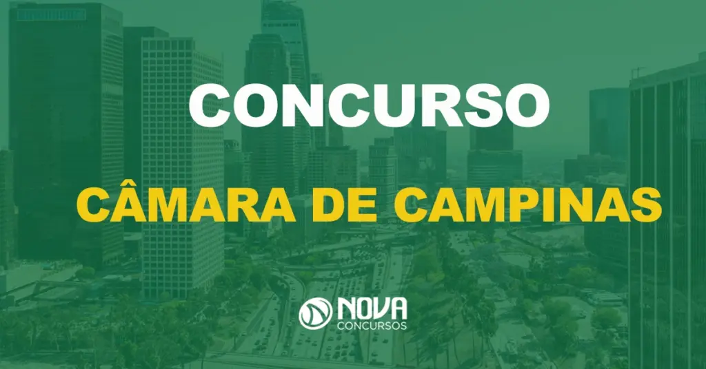 Concurso Câmara de Campinas: Edital publicado! Níveis Médio e Superior!