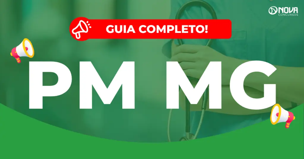 Concurso PM MG Saúde: Edital retomado!