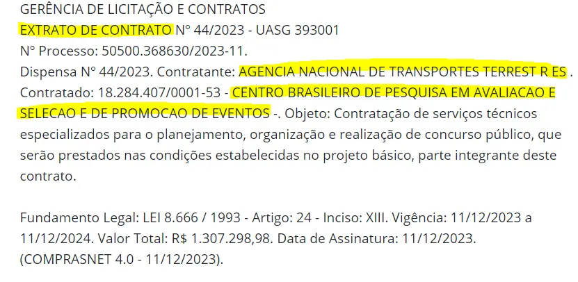 Concurso ANTT 2023: Edital já pode ser publicado. Confira os cargos! 1 image 2023 12 12t054745 157 1 1