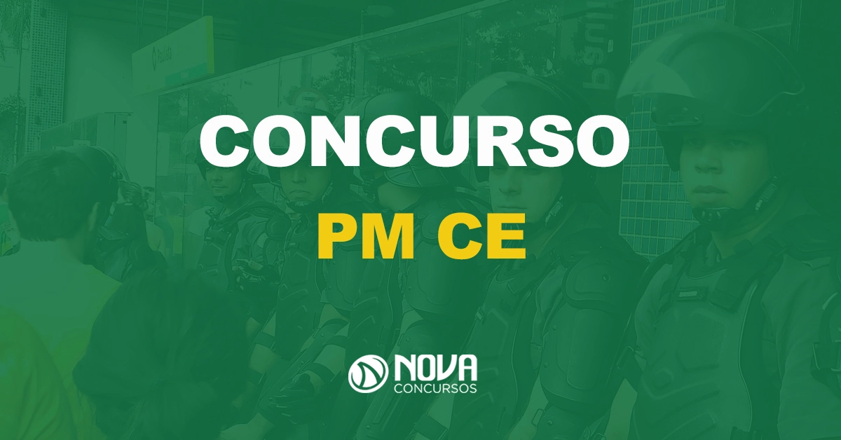 Concurso PM CE será retomado, afirma governador!