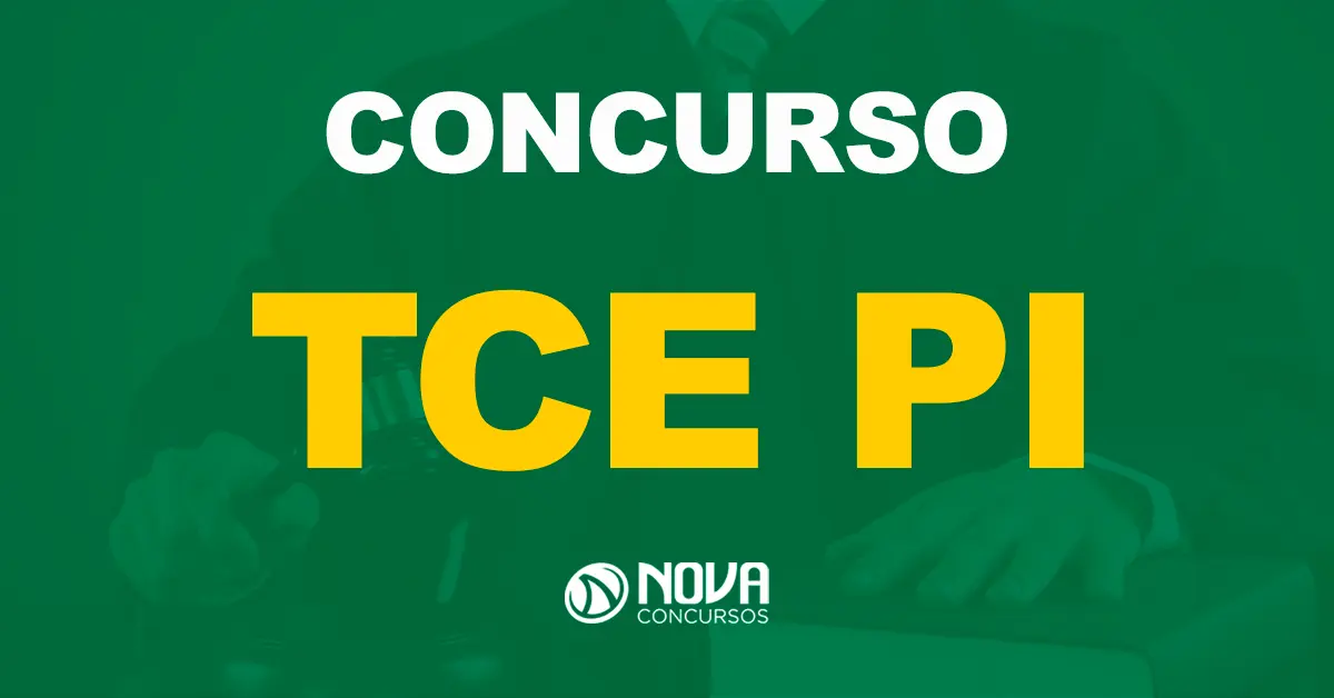 Saiu a comissão organizadora para o novo Edital TCE PI!