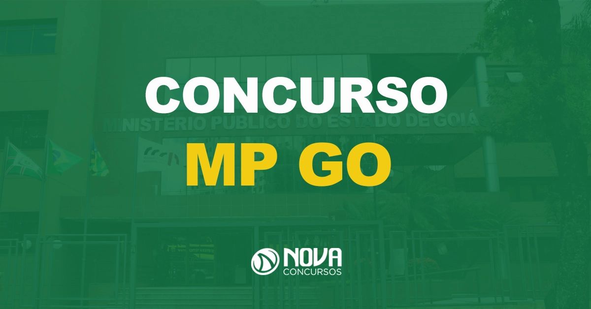 Saiu o edital MP GO para Analista. Iniciais de R$ 10 mil!