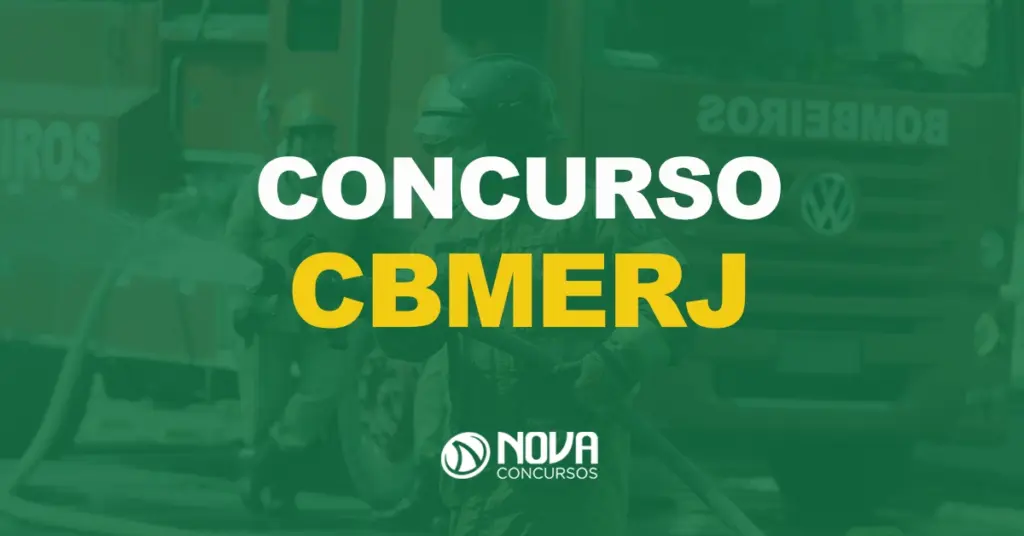 Estão abertas as inscrições do edital CBMERJ 2024!