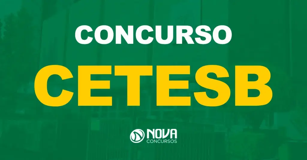 Edital Cetesb com 224 vagas tem inscrições prorrogadas!