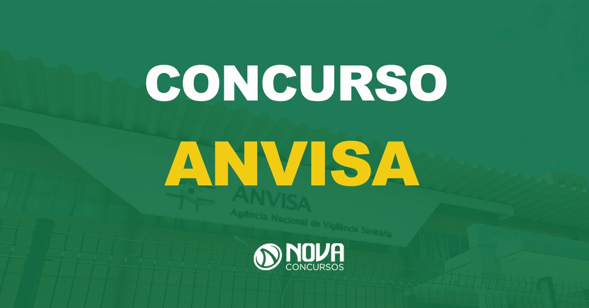 Saiu o edital Anvisa: 50 vagas e iniciais de R$ 16 mil!
