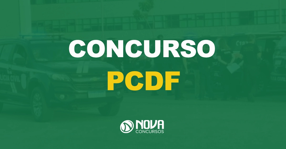 Vai ter concurso PCDF em 2024? Informações atualizadas!