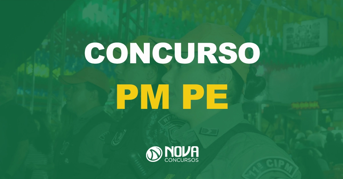 Até 2.550 aprovados no edital PM PE poderão ser convocados. Entenda!