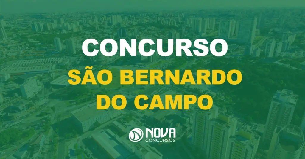 Concurso Prefeitura de São Bernardo do Campo: Edital publicado!