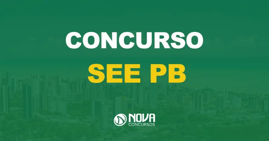 Novo edital SEE PB em 2024 com duas mil vagas, informa governador!