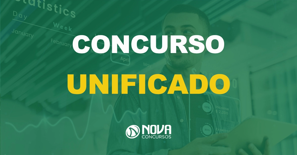 Saiu o edital do concurso unificado com 597 vagas no bloco 2!