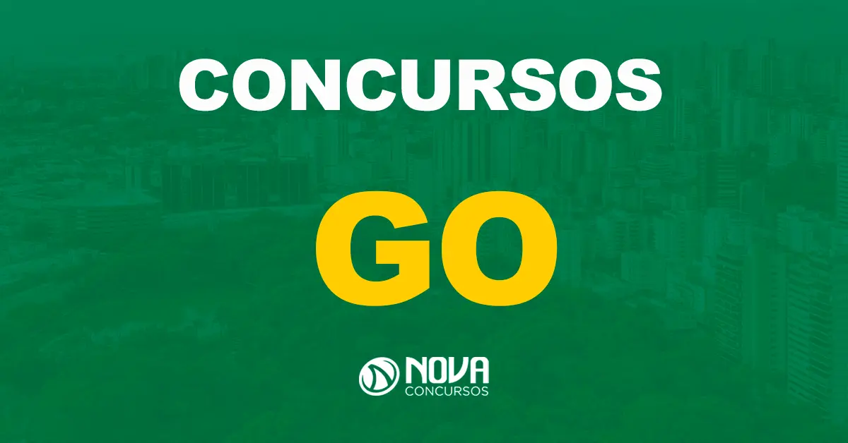 Concursos Goiás: Mais de 2 mil vagas estão previstas para 2024!