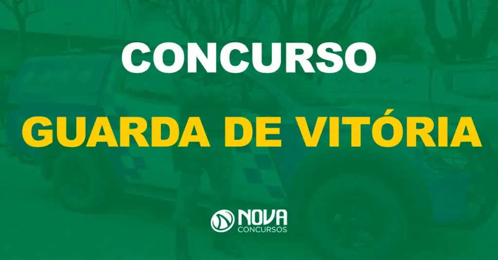 Concurso Guarda Municipal de Vitória: Edital publicado. 100 vagas de nível médio!