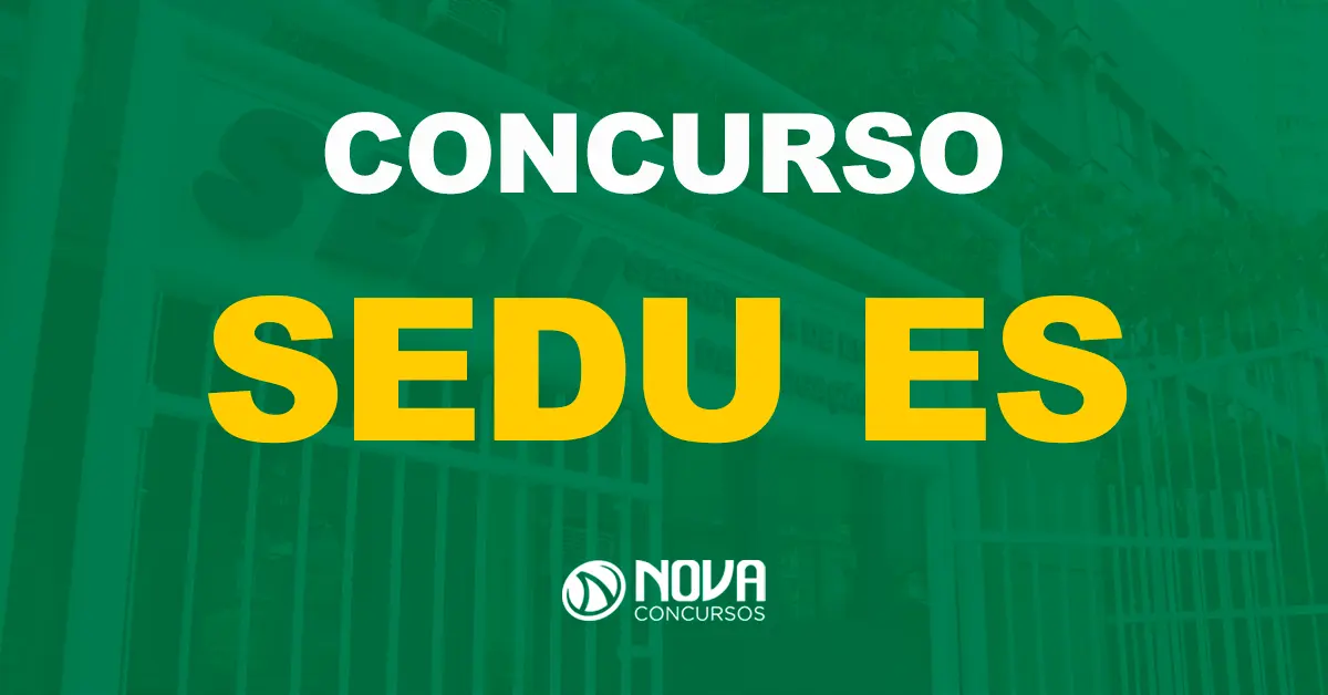 Edital Sedu ES segue previsto para 2024 com mil vagas!