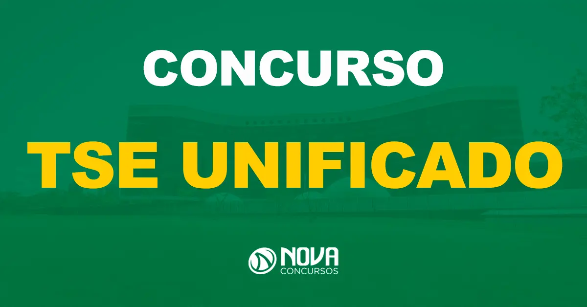 Cronograma do edital TSE Unificado foi entregue pela banca. Publicação é iminente!