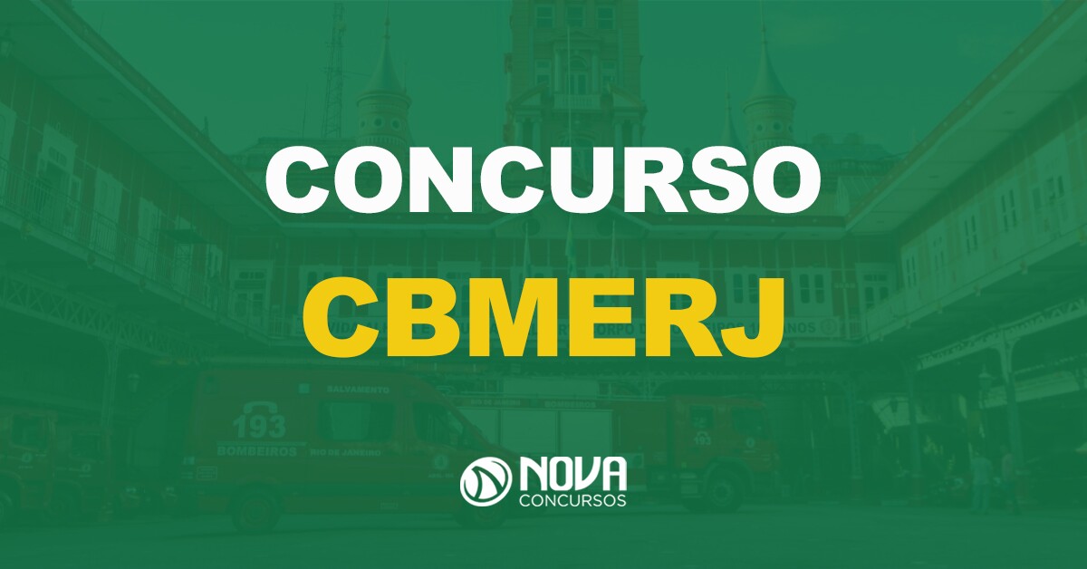 Com inscrições abertas edital CBMERJ 2024 reabre período de isenção!