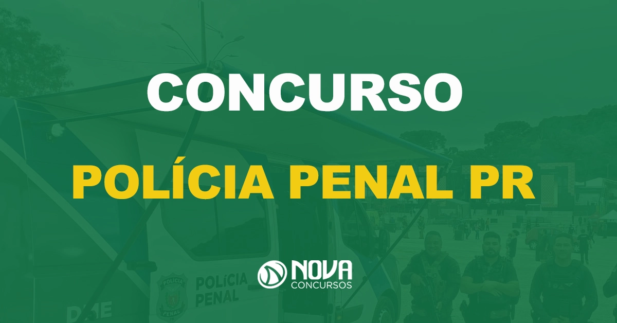 Saiu edital Polícia Penal PR: Nível médio e iniciais de R$ 5,1 mil!