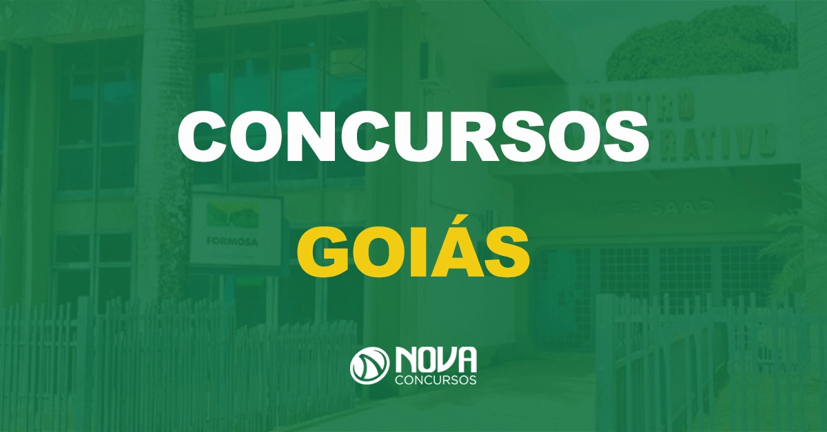 Concursos Goiás: Saiu o edital da Prefeitura de Formosa. 567 vagas!