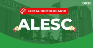 fachada da alesc representando concurso alesc edital homologado