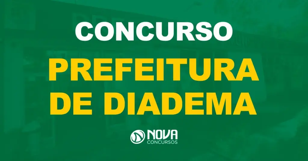 Prefeitura de Diadema tem edital publicado com 157 vagas para todos os níveis!