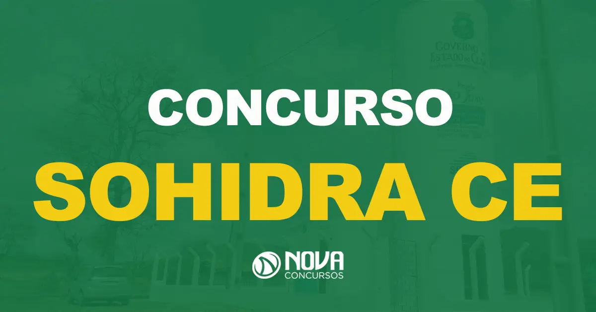 Concurso Sohidra CE: Após anuncio do governo comissão é formada!