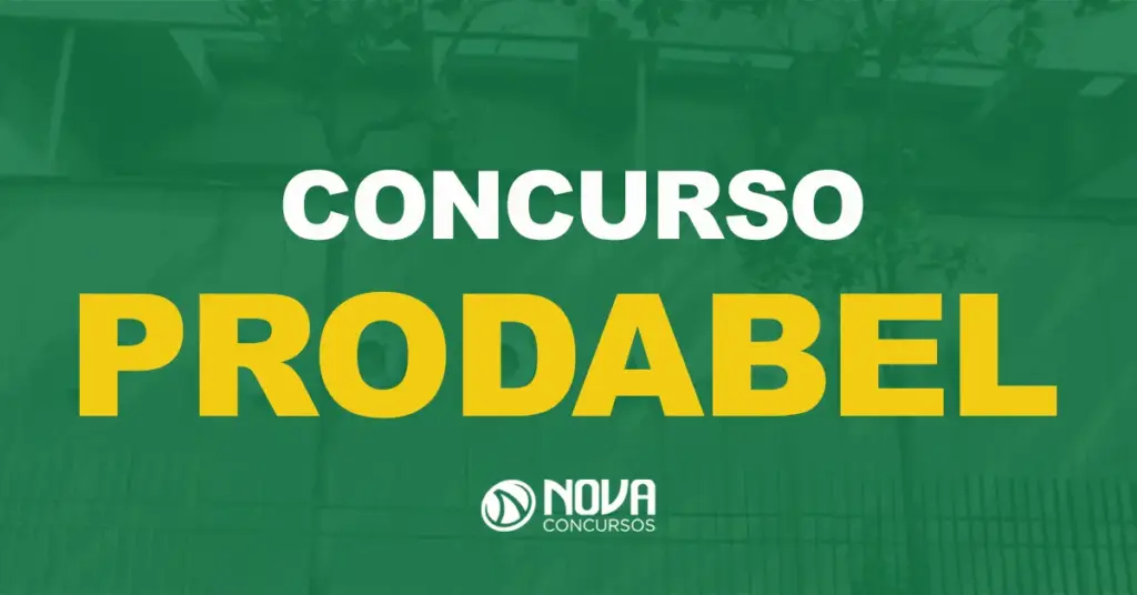 Concurso Prodabel: Edital publicado. Até R$ 7,7 mil!
