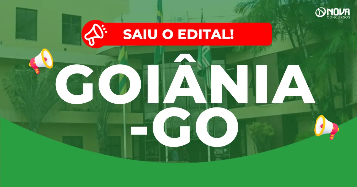 Concurso Câmara de Goiânia: Edital publicado! 377 vagas!