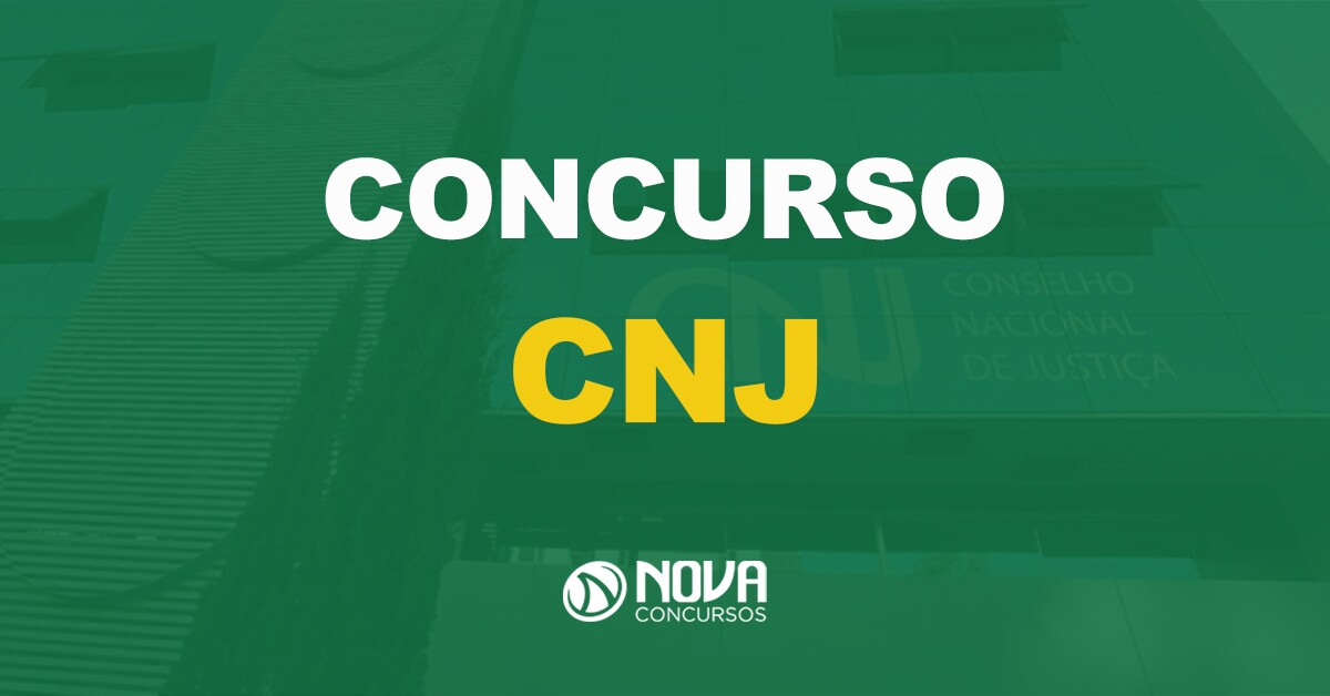 Com banca definida, edital CNJ sai até o dia 29 de março!