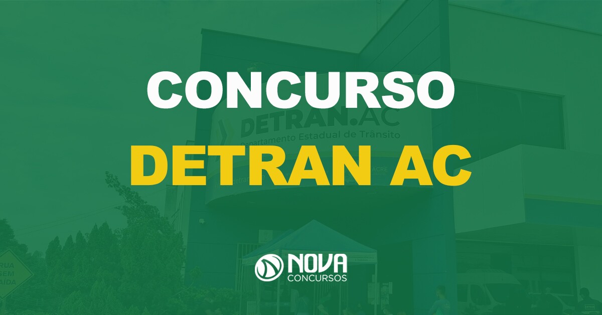 Detran AC ofertará 91 vagas com iniciais de R$ 7 mil!