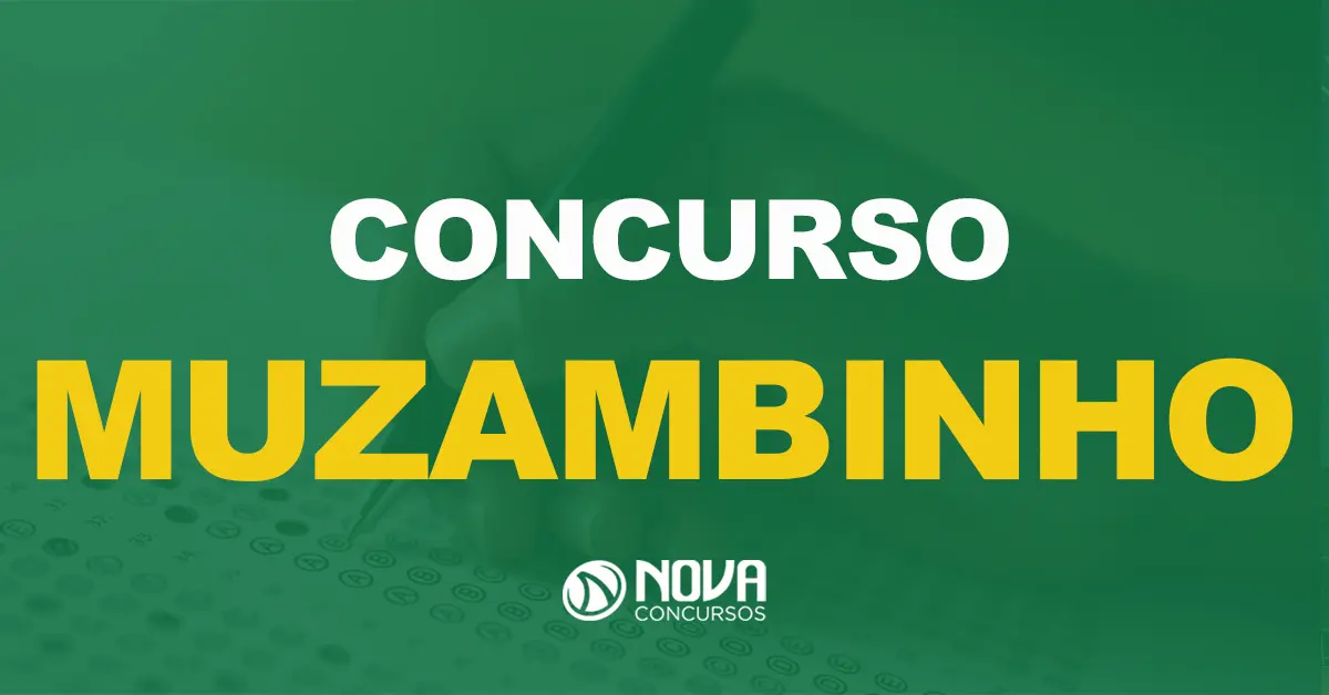 Concurso Prefeitura de Muzambinho: Edital publicado. 327 vagas!