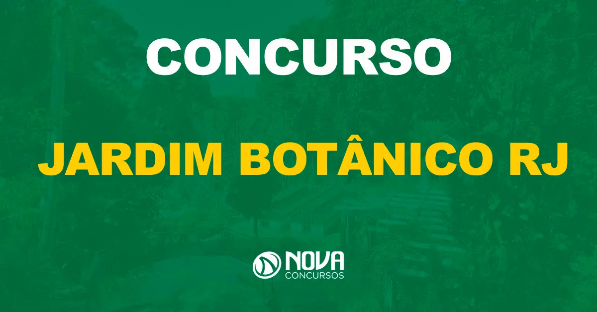 Jardim Botânico encaminha novo pedido de edital solicitando mais vagas!