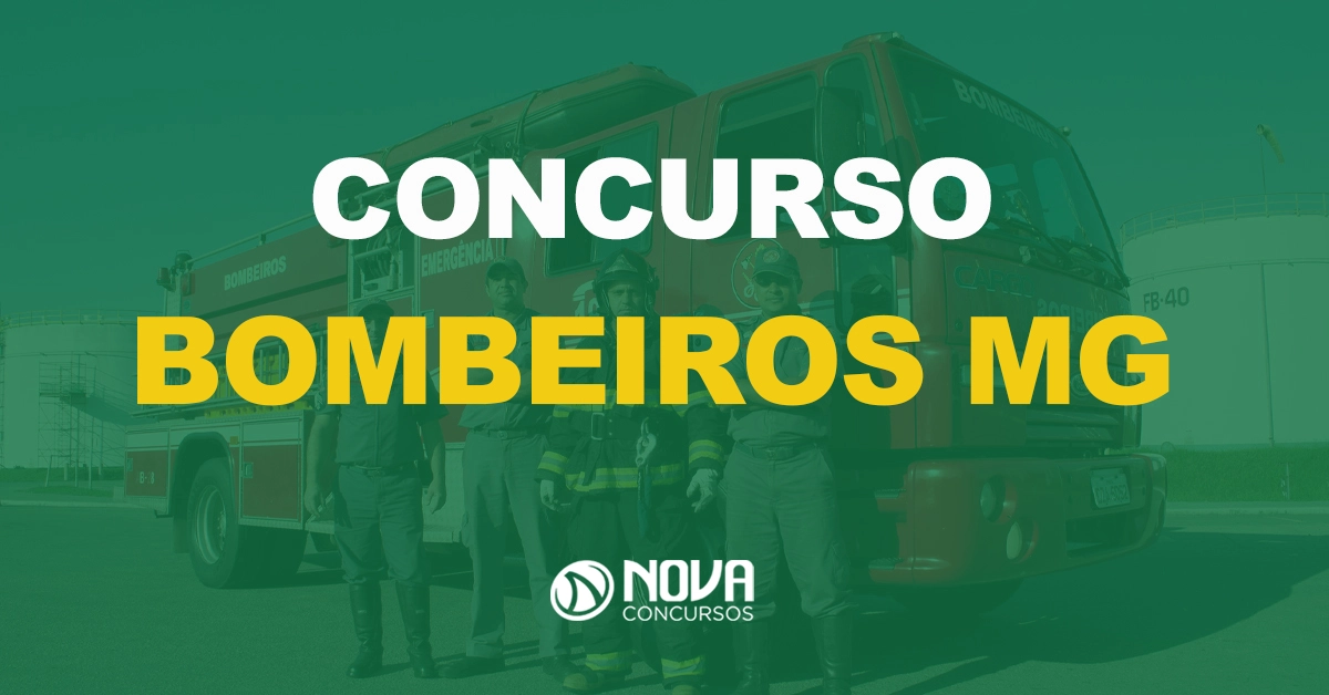 Bombeiros MG define banca para novo edital. 329 vagas!